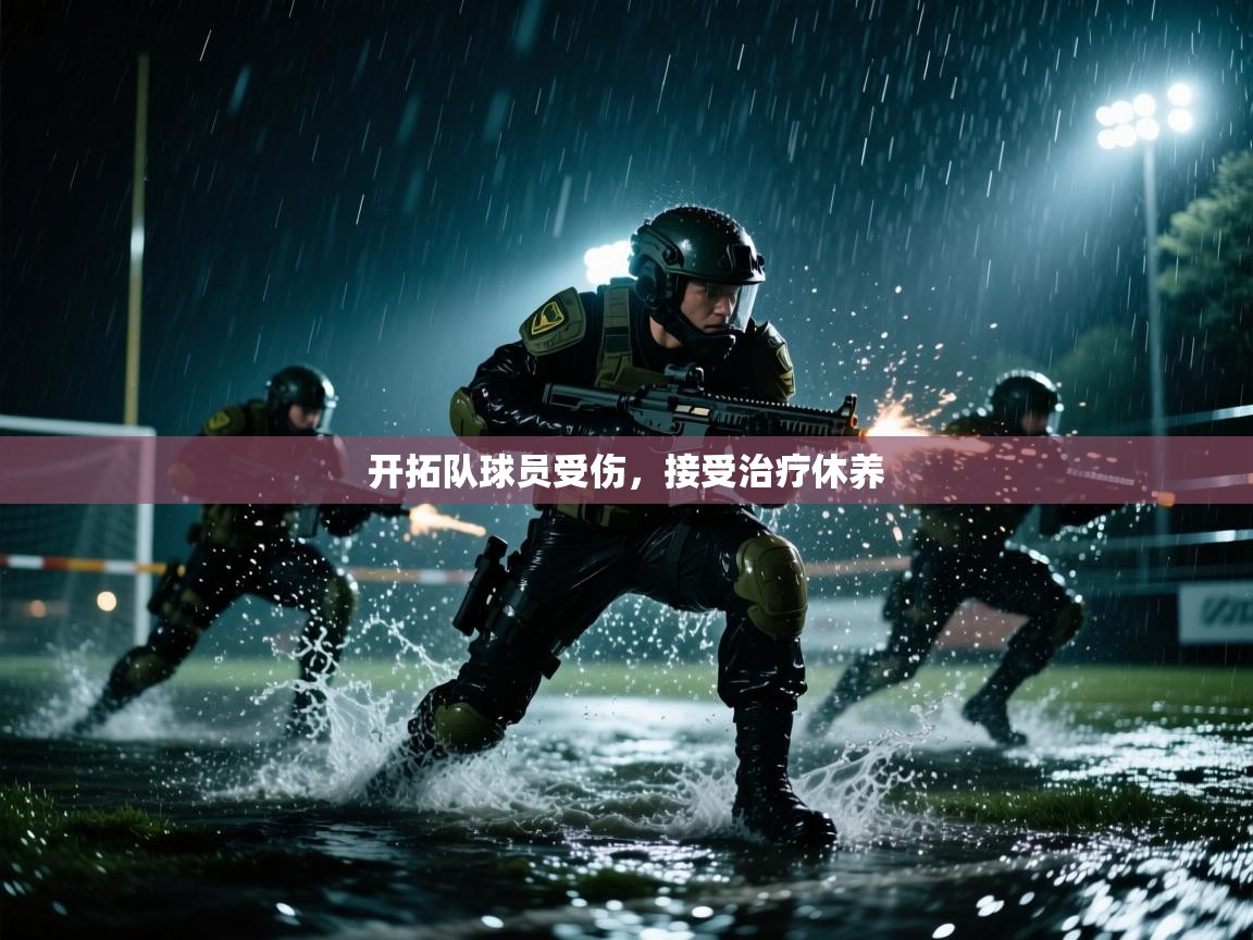 开拓队球员受伤，接受治疗休养  第1张